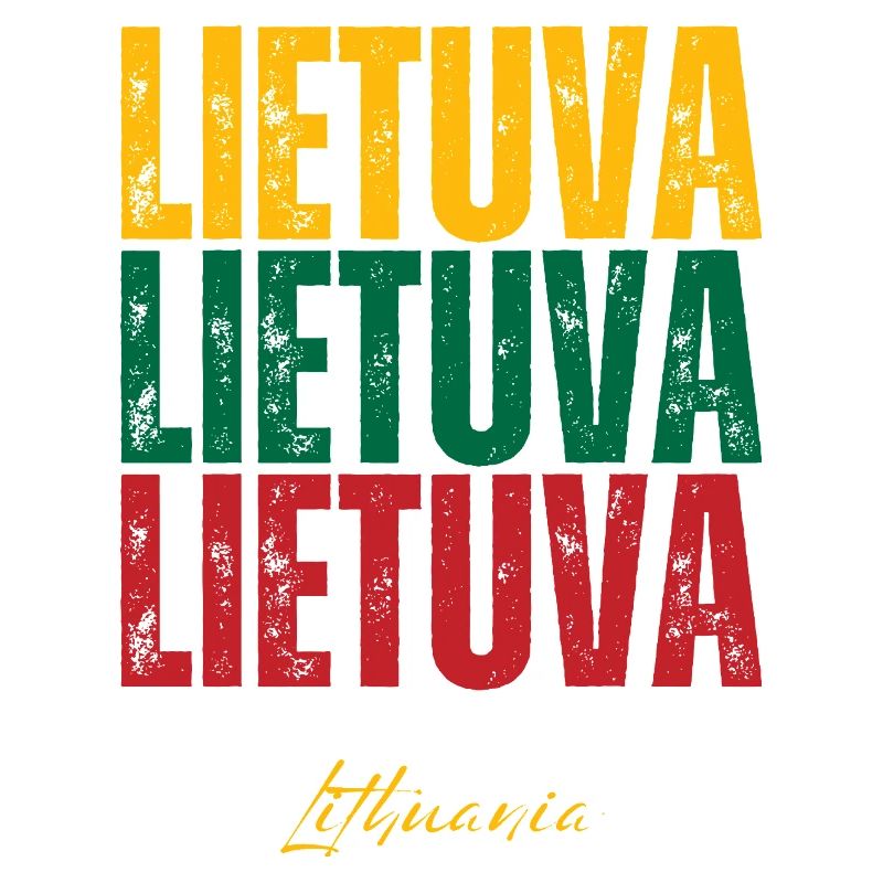 Fierté lituanienne, drapeau de la Lituanie