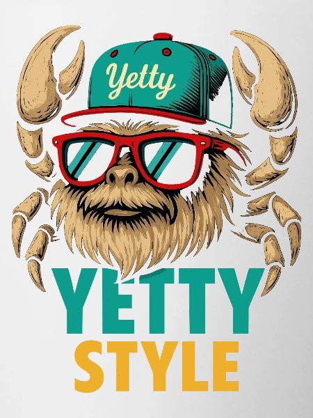 Yetty Style Yeti Graphic