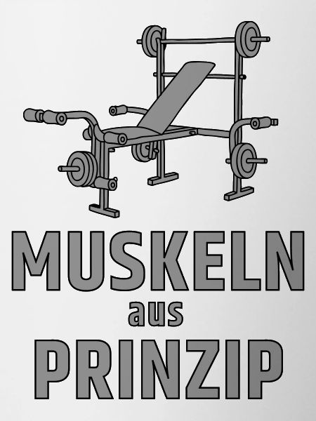 Muscles on principle - weight bench