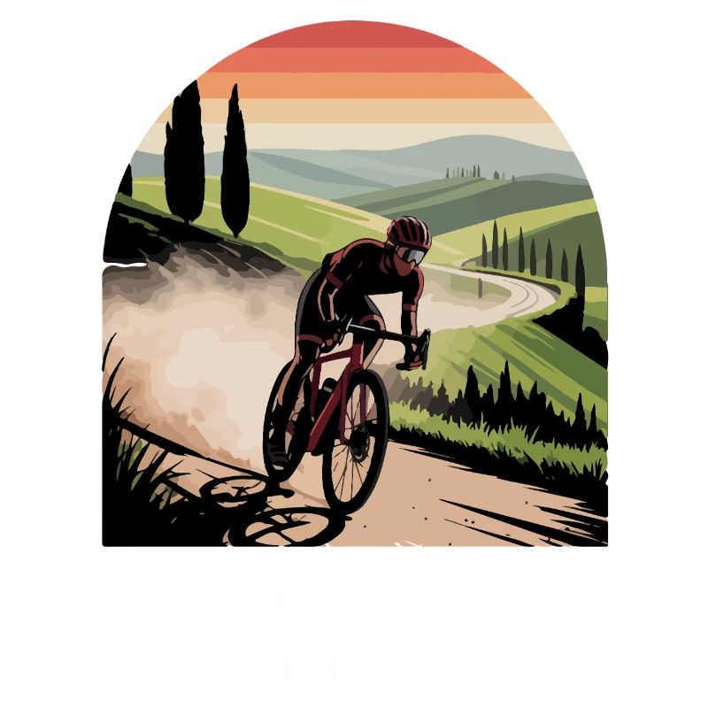 Strade Bianche Art Cyclisme Toscane