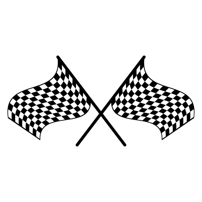 drapeau à damiers