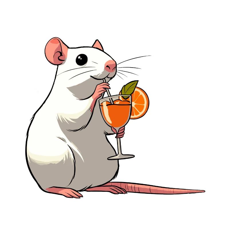 Weiße Ratte Aperitif Aperoli Spritz Campari Drink