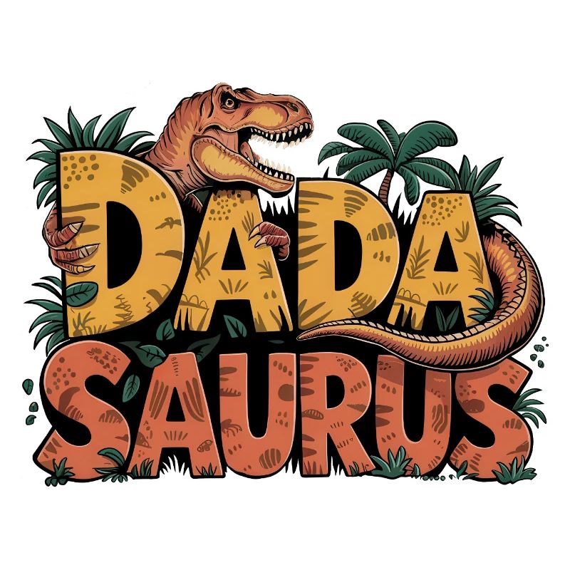 Dinosaur Dad Saurus Gift Dad