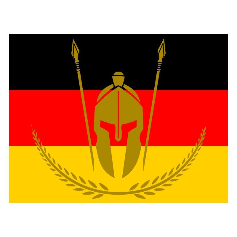 German flag - Spartan