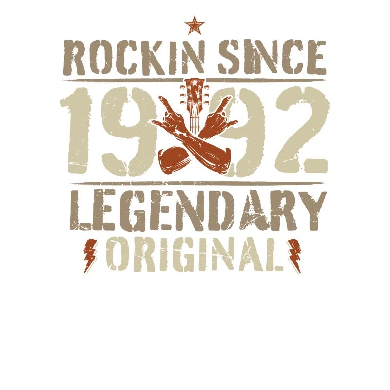 1992 30 Jahre Rock and Roll Geburtstag Geschenk