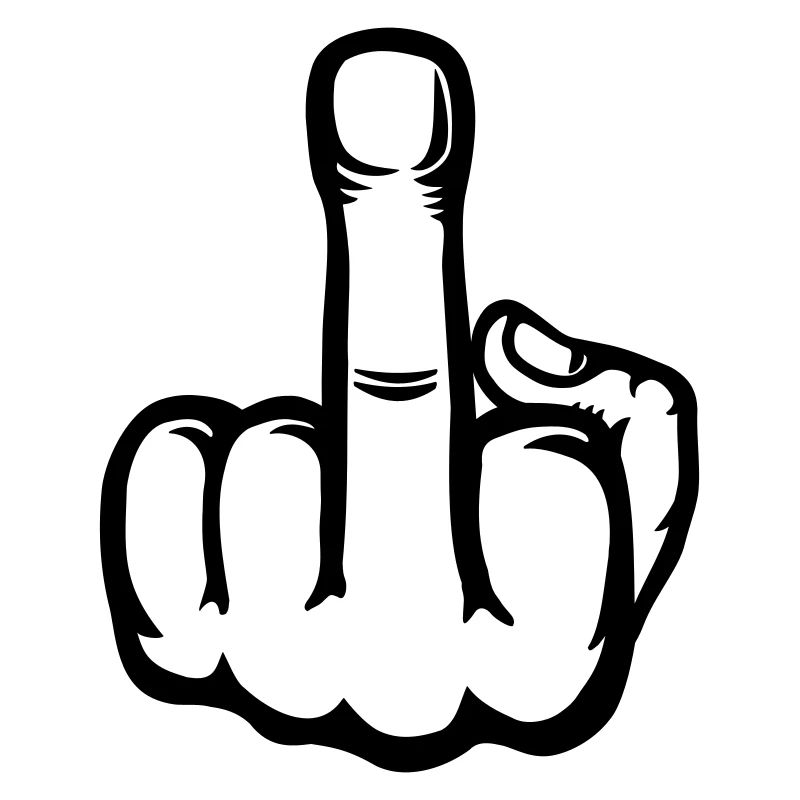 Middle Finger Hand Icon
