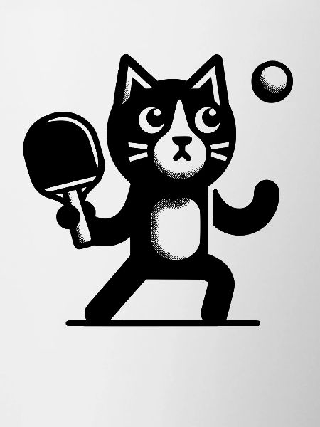 Chat de ping-pong