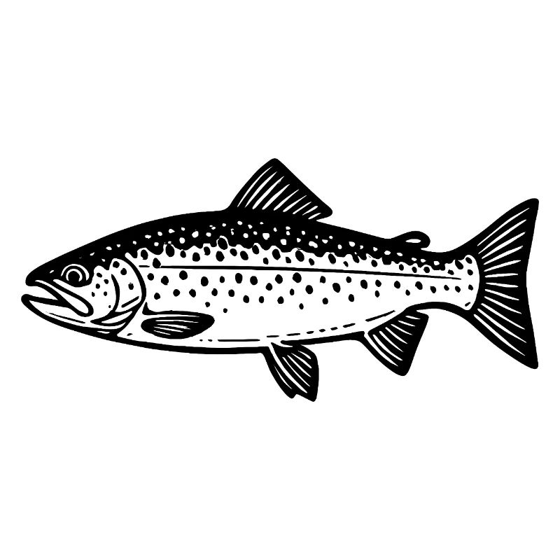 Target Fish Trout - Fish - Angler Gift