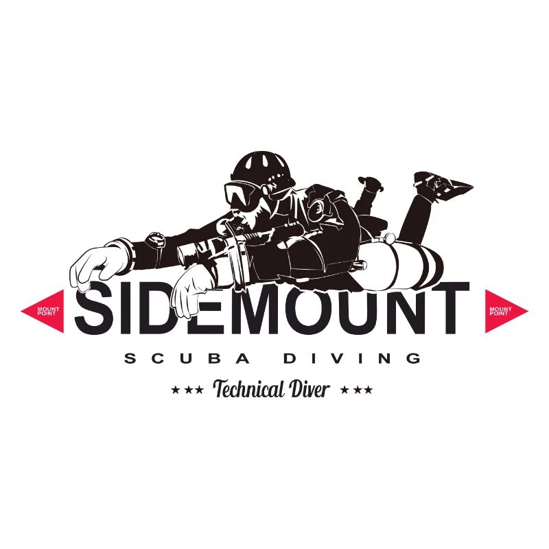 Sidemount Diver Diving Gift Tec Diving Cave