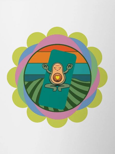 Avocado makes yoga