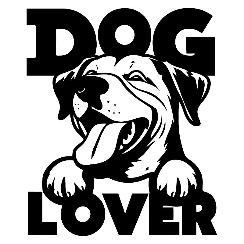 Conception d’amoureux des chiens