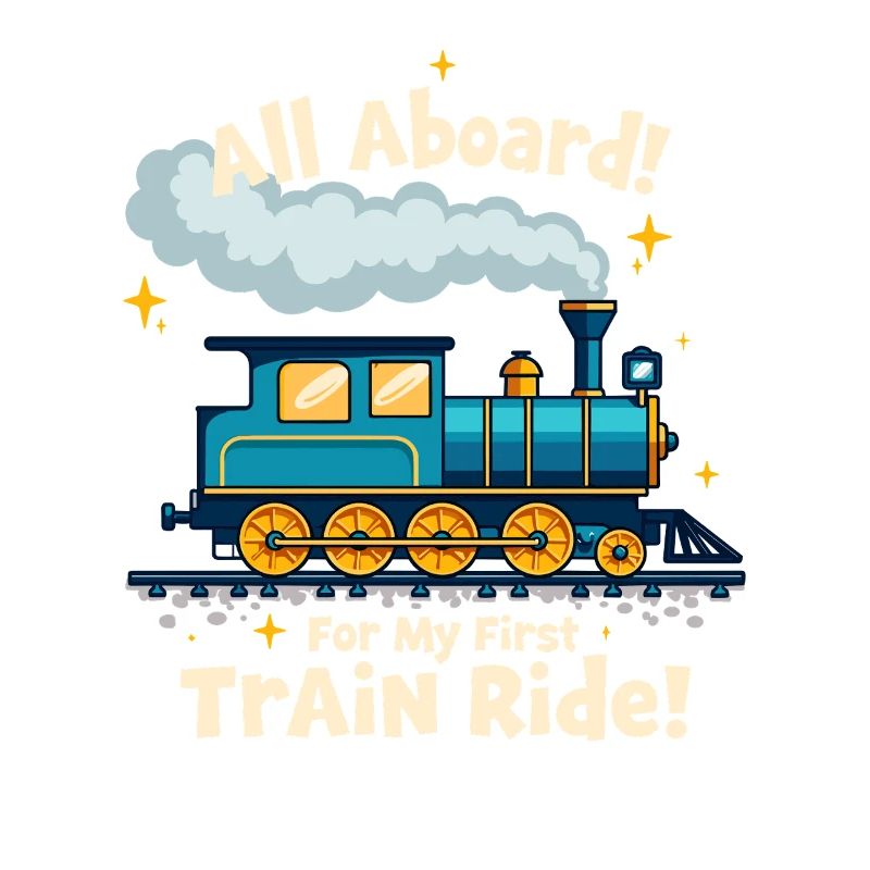 Premier trajet en train Aventure en train Voyage panoramique
