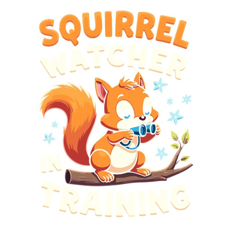 Squirrel Watching Enthusiast Wildlife