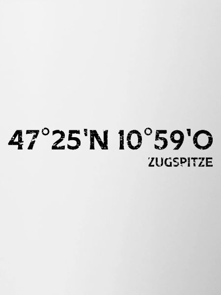 Zugspitze coordonnées sommet