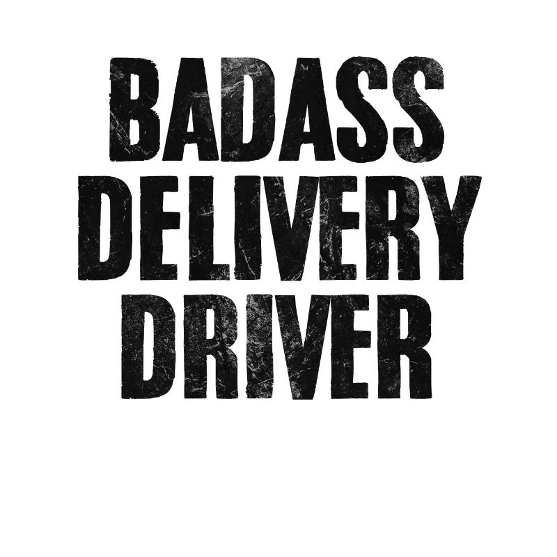 Badass Lieferfahrer Lustige Lieferung Dash