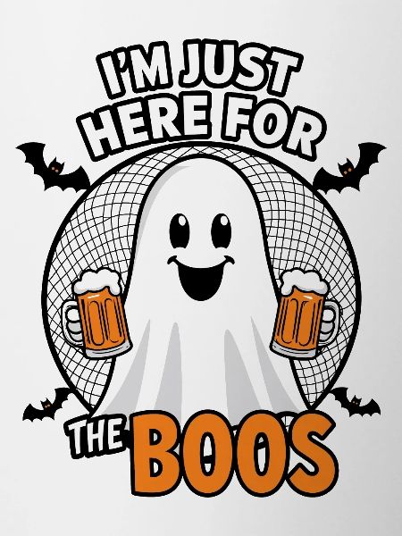 Funny Beer Ghost