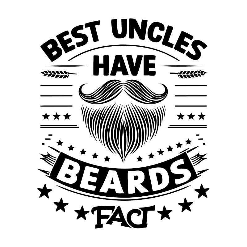 Best Uncles Have Beards Fact Family Uncle Niece Ne