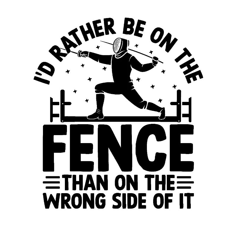 I'd Rather Be On The Fence Than On The Wrong Side