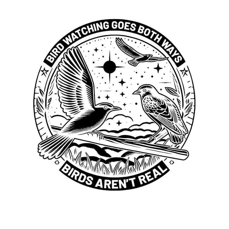 Bird Watching Goes Both Ways Birds Aren't Real