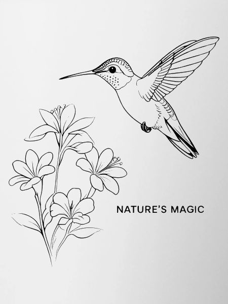 Fine Line Hummingbird – Nature's Magic