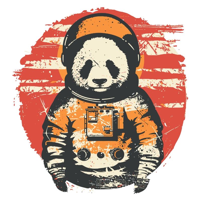 Panda Astronaut