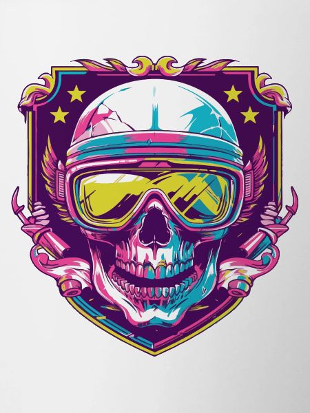 Ski Ski Goggles Skull