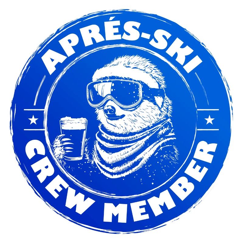 Sloth Apres Ski Team Saying