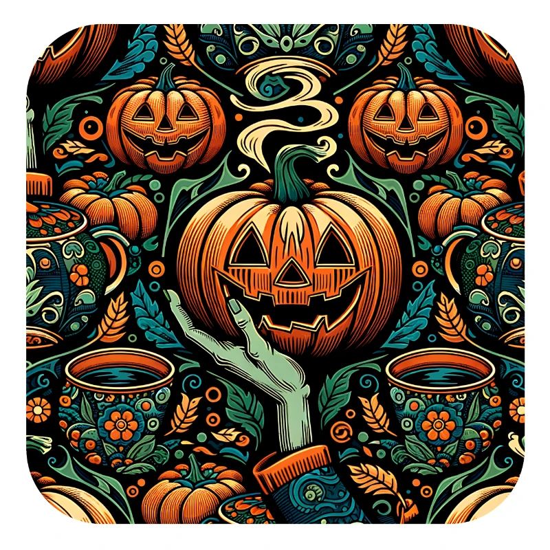 Funny Halloween Pumpkin Pattern