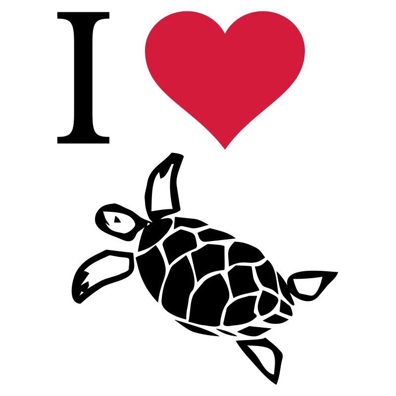 I love turtles
