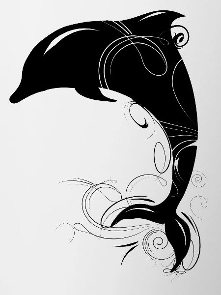 springender Delfin