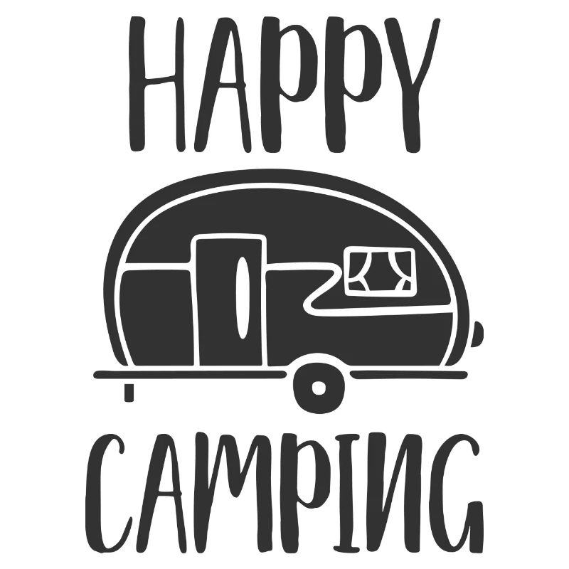 Van Camper Joy Illustration