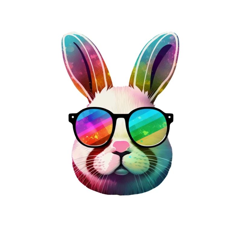 Rainbow Prism Bunny Sunglasses