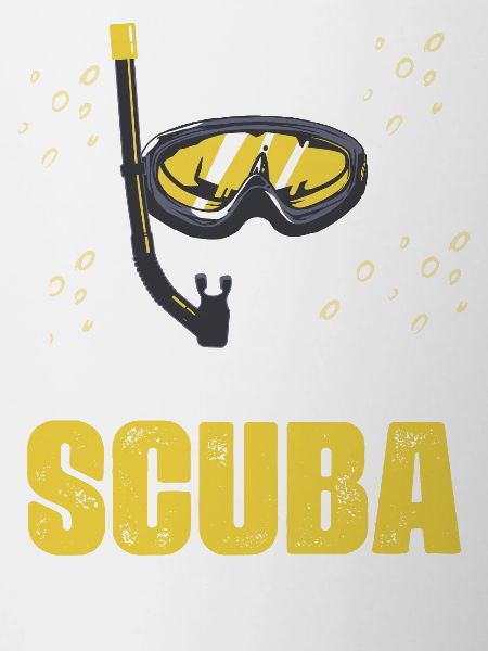 Freediver Scuba Diver Design