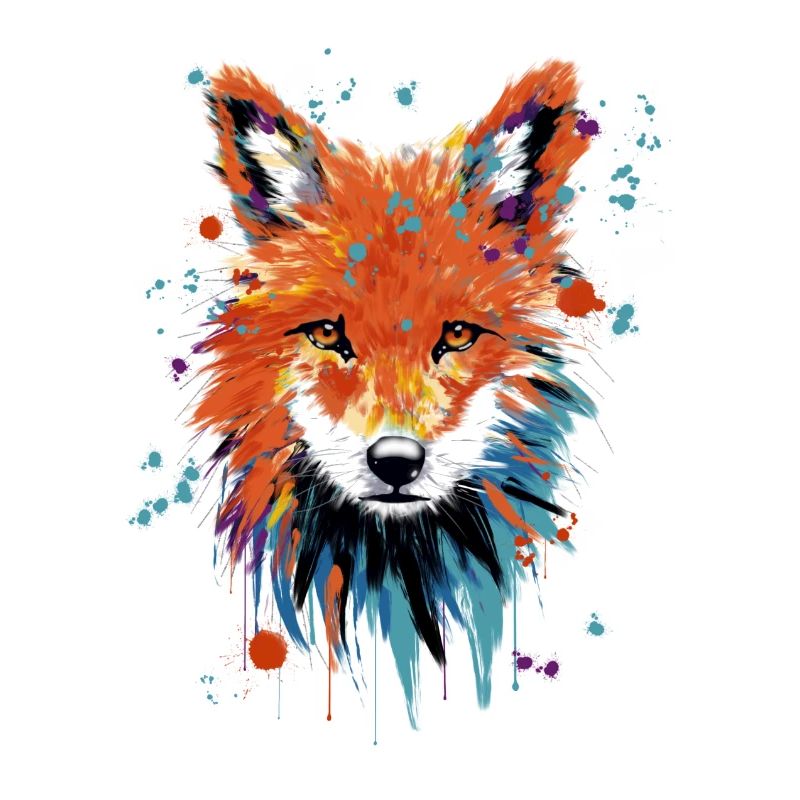 Fox Watercolor