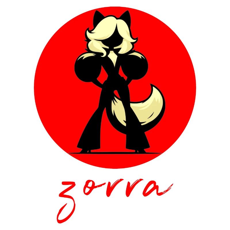 Red Background Fox