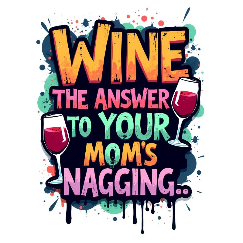 LE VIN : LA RÉPONSE AUX HARCÈLEMENTS DE VOTRE MAMAN