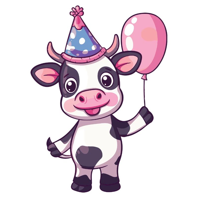 Kuh Geburtstag Comic