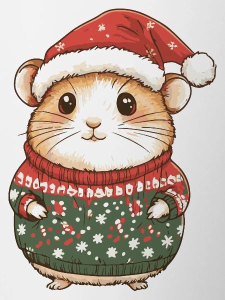 Noël hamster