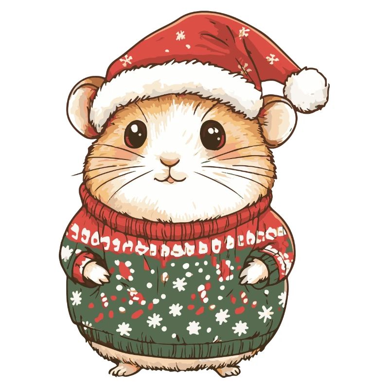 Hamster Christmas