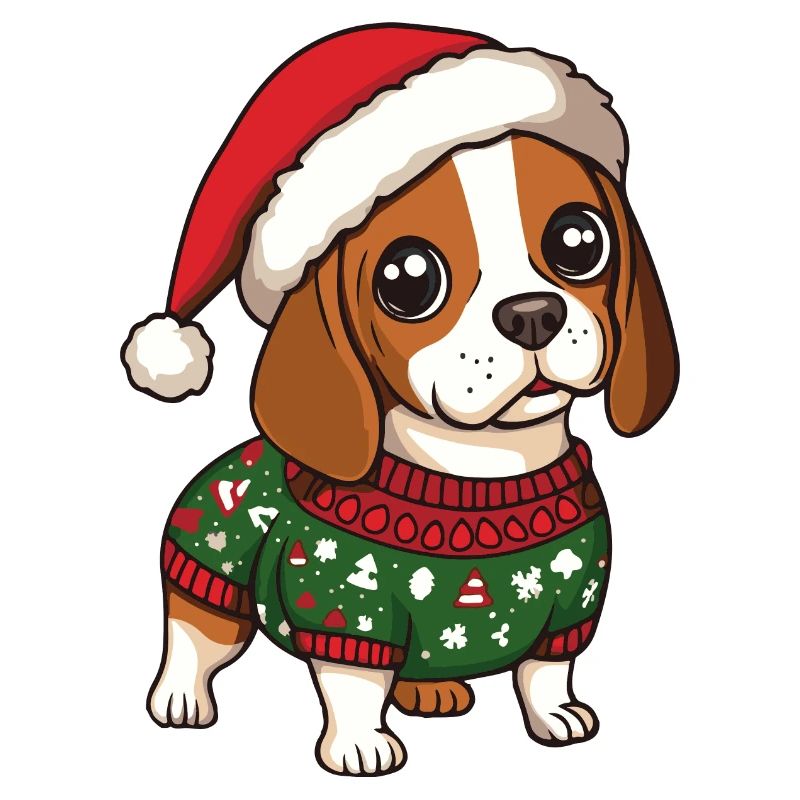 Beagle Chien Noël