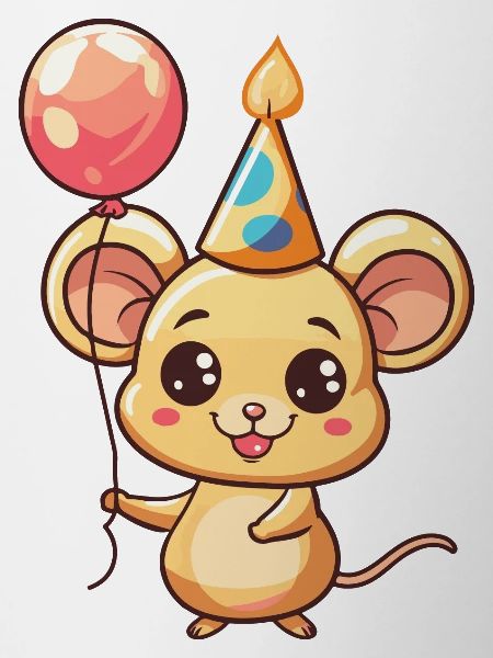 Mouse Birthday Comic