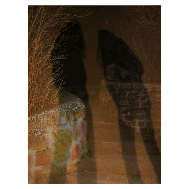 Together on ancient steps