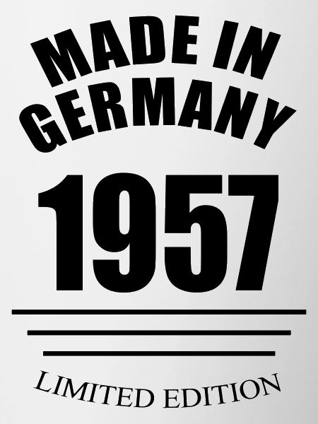 Made in Germany 1957 Limited Edition