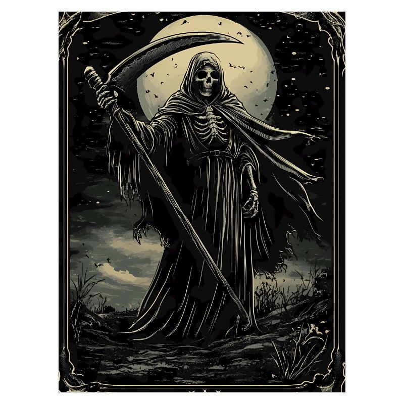 Halloween Grim Reaper Gothic Goth
