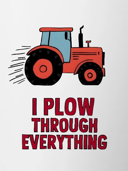 I Plow Through Everything