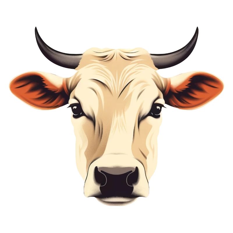 Vache, Buffle, Taureau - Conception de la tête