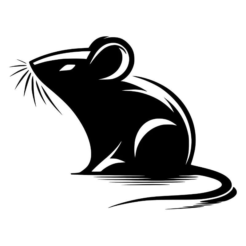 Little Cute Mouse Drawing