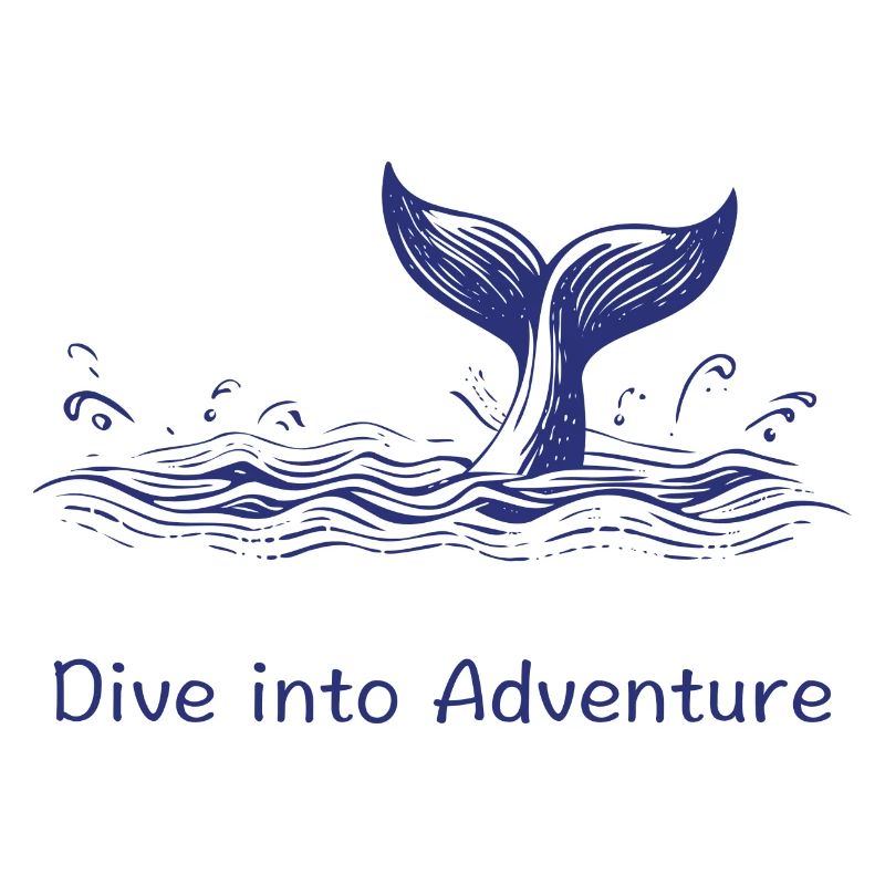 Whale Tail Design: Dive into Adventure