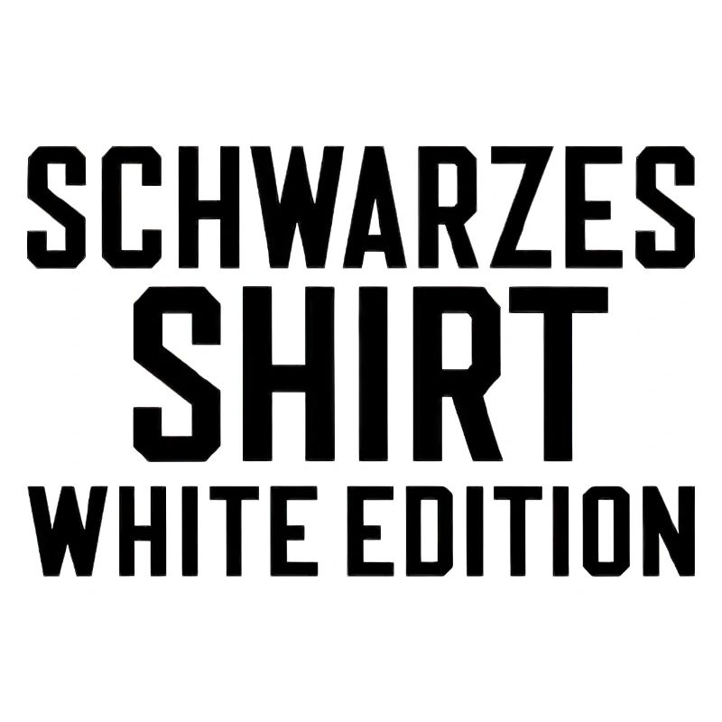 Black Shirt White Edition