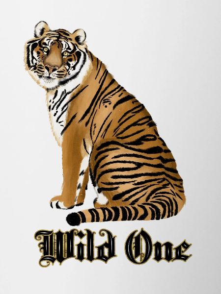Sauvage avec tigre